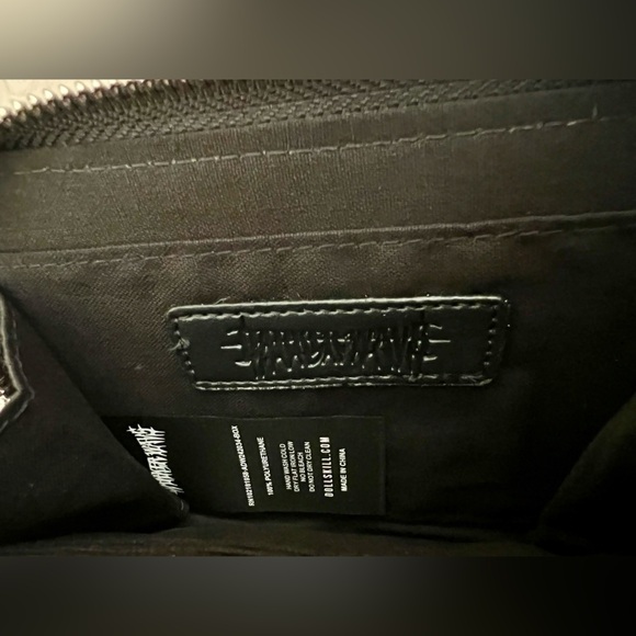 NWT Dolls Kill Darker Wavs Diatonic Crossbody Coin Purse Removable Chain Strap - Picture 8 of 13